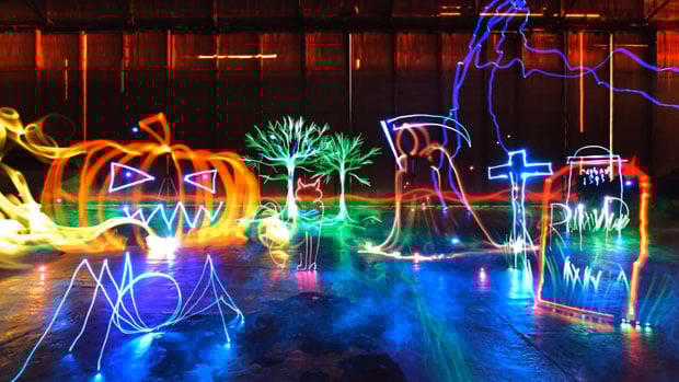 BTS: Creating the Worlds Largest Light Painting Photograph BTS: Creating the Worlds Largest Light Painting Photograph largestlightpainting