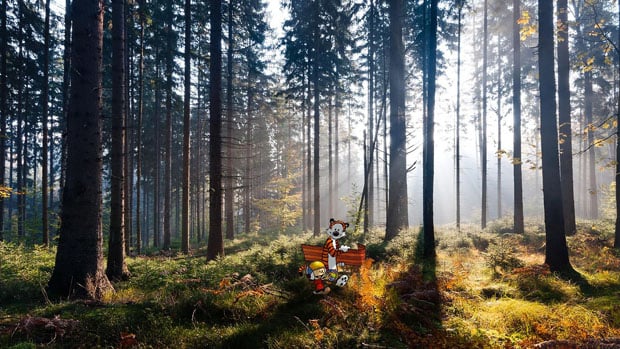 Calvin and Hobbes Photoshopped Into Photographs of Real Locations Calvin and Hobbes Photoshopped Into Photographs of Real Locations calvinandhobbesreal 9