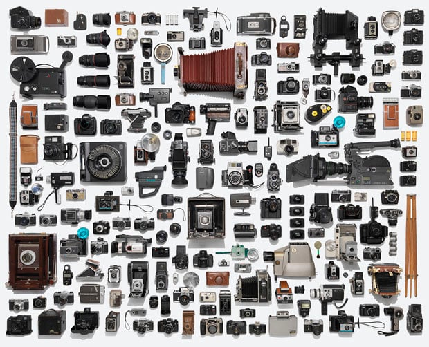 Photography Equipment Arranged Neatly cameragearcollage
