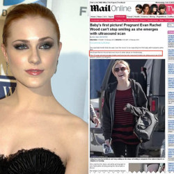 Actress Evan Rachel Wood Furious After Ultrasound Snap Snapped by Paparazzi