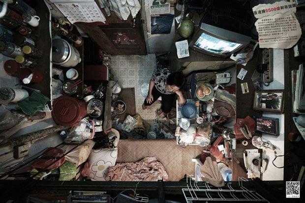 Cramped Apartments in Hong Kong Shot From Directly Above hongkongabove 5