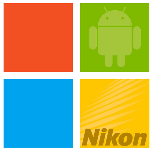 Nikon Now Paying Microsoft Royalties for Android Powered Cameras microsoftandroidnikon