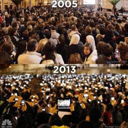 A Starry Sea of Cameras at the Unveiling of Pope Francis