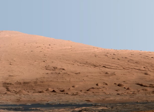 A White Balanced Panoramic Photo of a Martian Mountain, Courtesy of Curiosity A White Balanced Panoramic Photo of a Martian Mountain, Courtesy of Curiosity nasapanorama