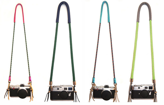 Colorful Fashion Forward Camera Straps Made From Climbing Rope and Chains Colorful Fashion Forward Camera Straps Made From Climbing Rope and Chains ropechainstrap1