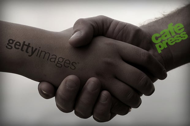 Photog Accuses Getty of Loaning Images to CafePress Instead of Licensing Them Photog Accuses Getty of Loaning Images to CafePress Instead of Licensing Them handshake